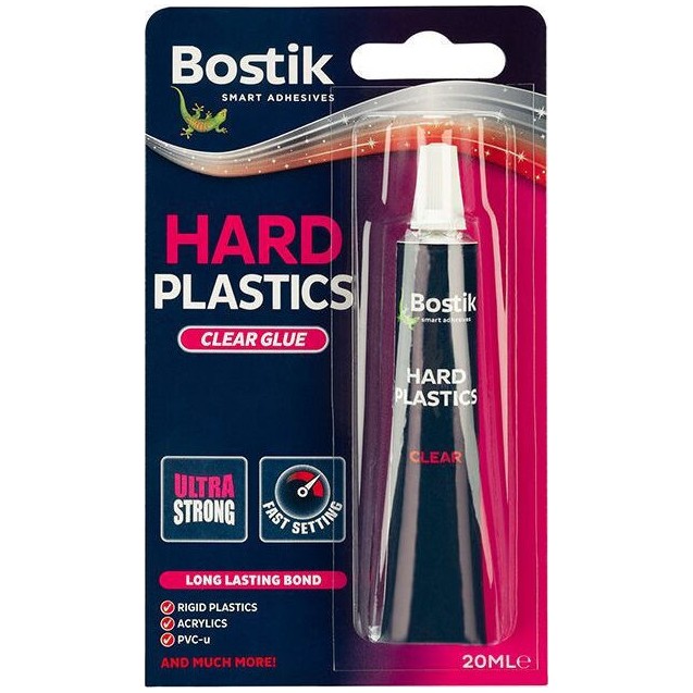 Κόλλα στιγμής 20ml σκληρών πλαστικών Hard Plastics