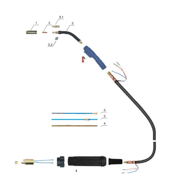 Ντίζα Teflon 3m*1,5mm*ø4,0mm για τσιμπίδα MIG – Δημιουργεί αίσθηση πολυτέλειας χωρίς κόπο | iroots.gr