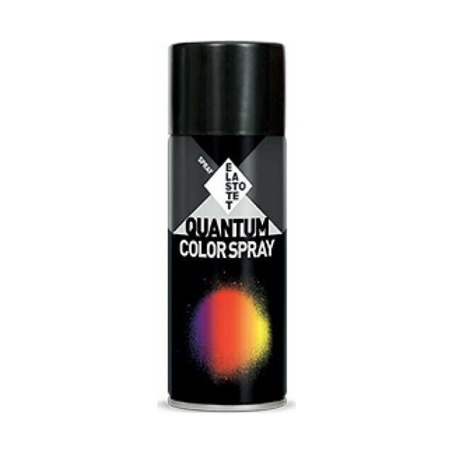Σπρέι μαύρο γυαλιστερό "Black Gloss" Quantum RAL 9005 - 400ml
