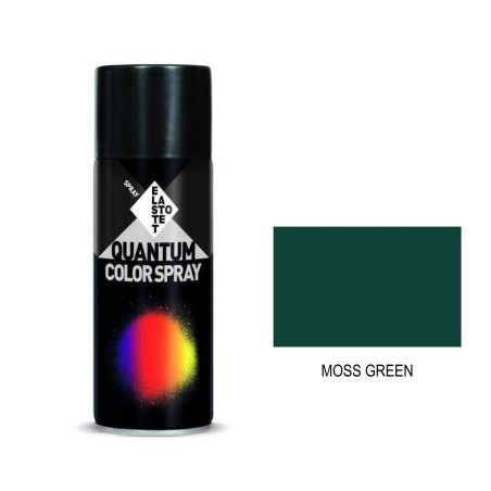 Σπρέι πράσινο σκούρο "moss green" Quantum RAL 6005 - 400ml