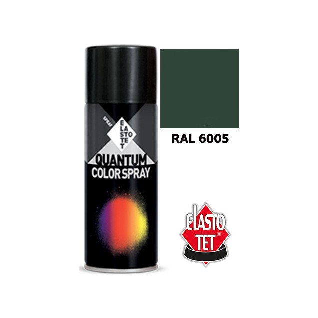 Σπρέι πράσινο σκούρο "moss green" Quantum RAL 6005 - 400ml