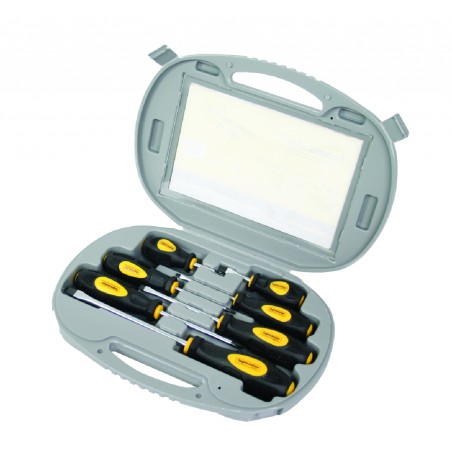 TOP MASTER Κατσαβίδια CR-V σετ 7τεμ 225104