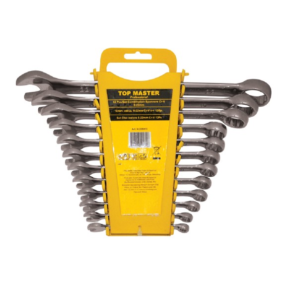 TOP MASTER Γερμανοπολύγωνα σετ 12τεμ Cr-V νίκελ 6-22ΜΜ 235113 – Προσφέρει μοναδική αισθητική | iroots.gr