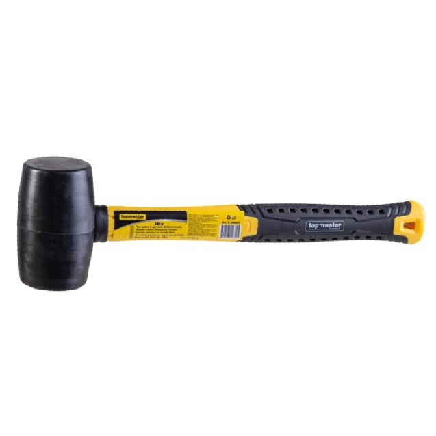 TOP MASTER Ματσόλα μαύρη εργονομική λαβή 450gr 240904