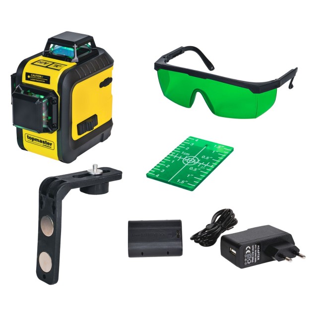 TOP MASTER Αλφάδι Laser 3D 279906 – Δίνει premium χαρακτήρα στο περιβάλλον | iroots.gr