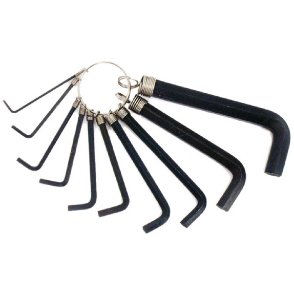 BASIC Αλλεν σετ 10τεμ κρίκου 390303 – Ταιριάζει σε κάθε μοντέρνο ή επαγγελματικό χώρο | iroots.gr