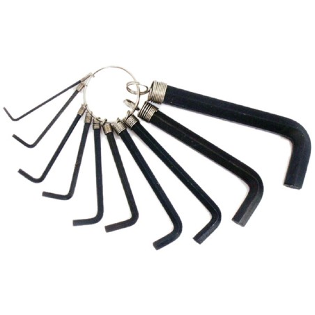 BASIC Αλλεν σετ 10τεμ κρίκου 390303 – Ταιριάζει σε κάθε μοντέρνο ή επαγγελματικό χώρο | iroots.gr