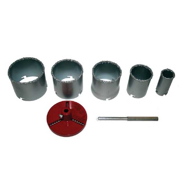 RAIDER Ποτηροτρύπανο κεραμικών σετ 7τεμ 33-83ΜΜ 157714 – Ταιριάζει σε κάθε μοντέρνο ή επαγγελματικό χώρο | iroots.gr