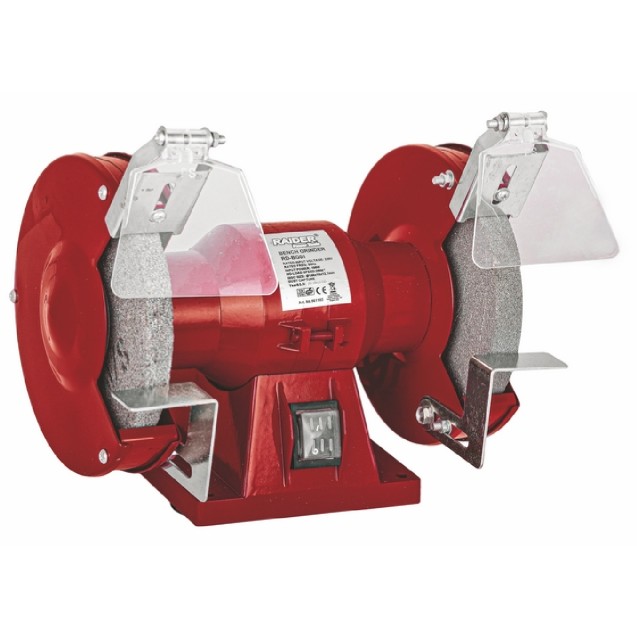 RAIDER Δίδυμος τροχός πάγκου RD-BG01 150W 061102 – Ταιριάζει σε κάθε μοντέρνο ή επαγγελματικό χώρο | iroots.gr