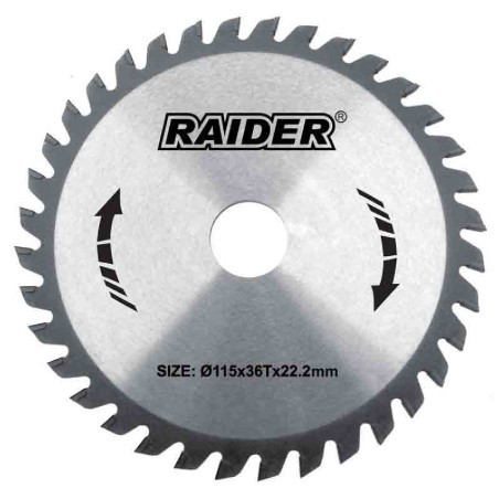 RAIDER Δίσκος κοπής ξύλου Φ30/Φ250/48Δόντια 163116