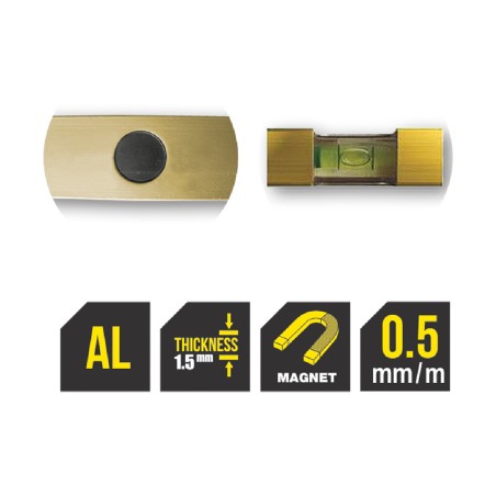 TOP MASTER Αλφάδι μαγνητικό 1200mm 270311 – Προσφέρει μοναδική αισθητική | iroots.gr