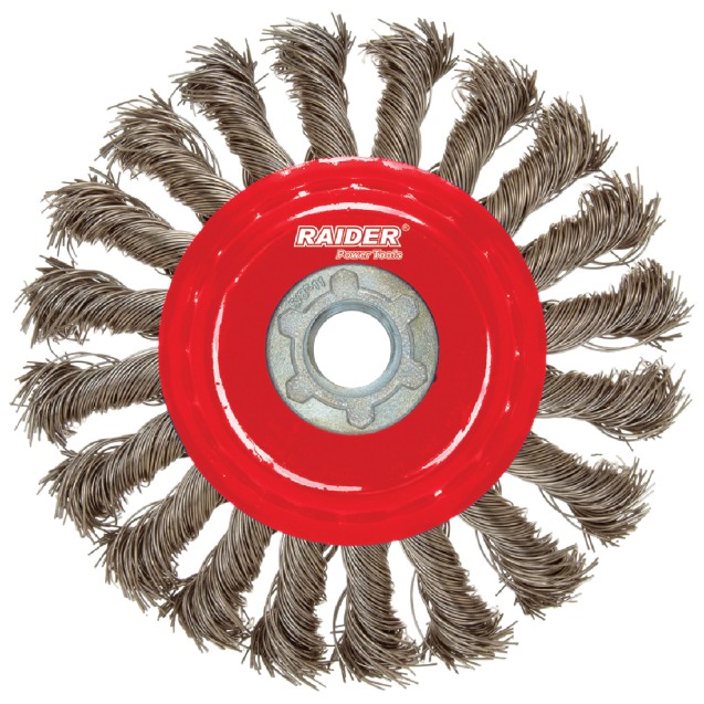 RAIDER Συρματόβουρτσα γωνιακού κοτσίδα ίσια 100ΜΜ 171122 – Δημιουργεί αίσθηση πολυτέλειας χωρίς κόπο | iroots.gr