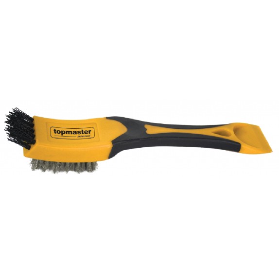 TOP MASTER Συρματόβουρτσα 2 υλικών (inox-νάυλον) 390800
