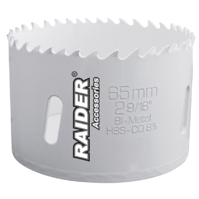 RAIDER Ποτηροτρύπανο κοβαλτίου CO8% BIM 25mm 157822