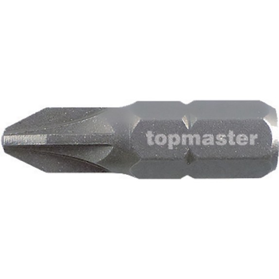 TOP MASTER Μύτη κατσαβιδιού με μέγεθος PZ1 25mm συσκευασία 2τεμ. 338704 – Προσφέρει μοναδική αισθητική | iroots.gr