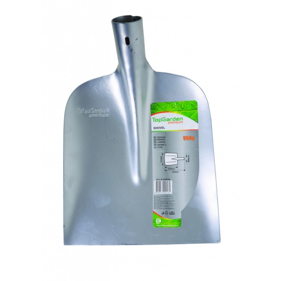 TOP GARDEN Φτυάρι κοφτό κρήτης ασημί 380456 – Προσφέρει μοναδική αισθητική | iroots.gr