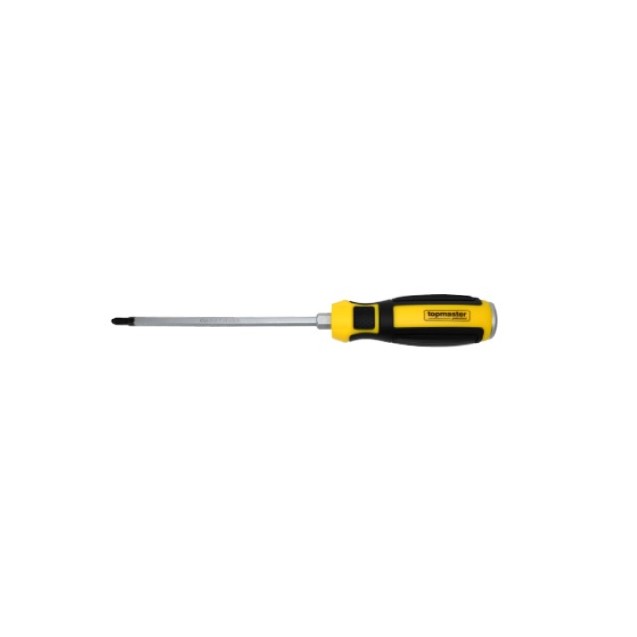 TOP MASTER Κατσαβίδι περαστά ίσιο Cr-V 8x200MM 221603