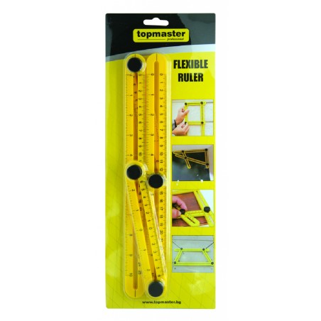 TOP MASTER Πολύμετρο ευέλικτος χάρακας πλαστικό 281203 – Προσφέρει μοναδική αισθητική | iroots.gr