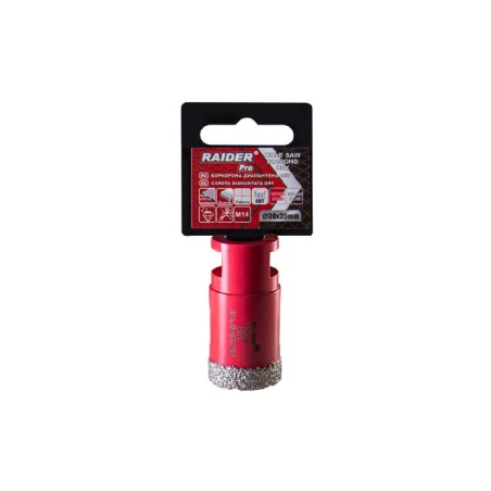 RAIDER Ποτηροτρύπανο διαμαντέ M14 Φ30mm 157846