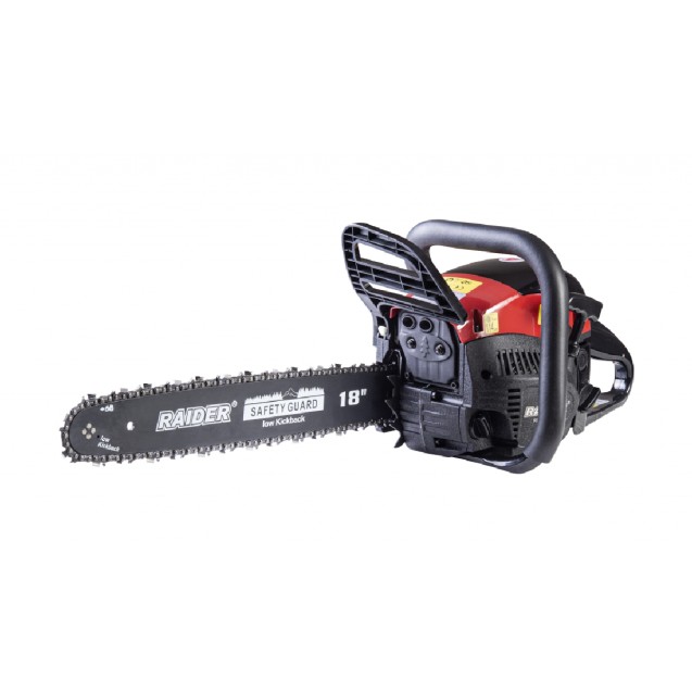 RAIDER Αλυσοπρίονο βενζίνης 6,46kg με λάμα 45cm 3,3hp RD-GCS25 076707 – Αναβαθμίζει άμεσα τον χώρο σου | iroots.gr