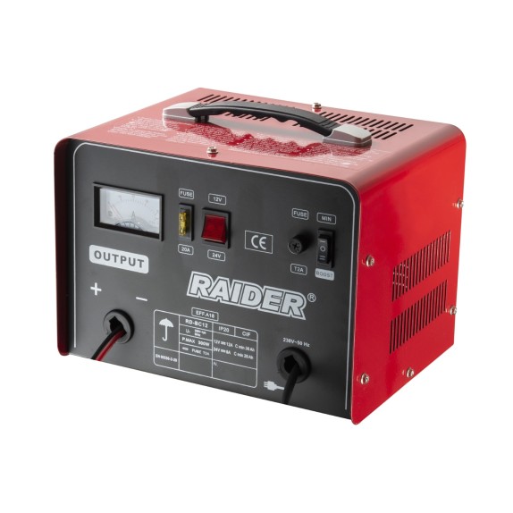 RAIDER Φορτιστής μπαταρίας RD-BC12 310W/14A 129964