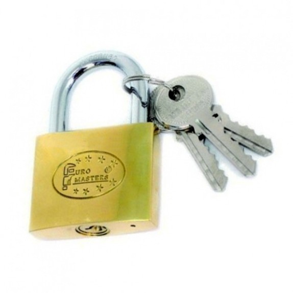 TOP STRONG Λουκέτο ορειχάλκινο με κλειδί 32ΜΜ 500704 – Ταιριάζει σε κάθε μοντέρνο ή επαγγελματικό χώρο | iroots.gr