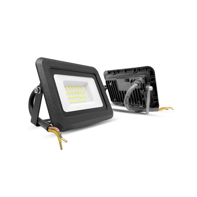 GEYER Προβολέας led μαύρος 10W 4000K 900LM LPRM10CE – Προσφέρει μοναδική αισθητική | iroots.gr