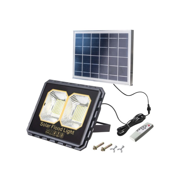 MAKALON Προβολέας ηλιακός led στεγανός με τηλεχειριστήριο 3000lm 6500K 729922 – Προσφέρει μοναδική αισθητική | iroots.gr