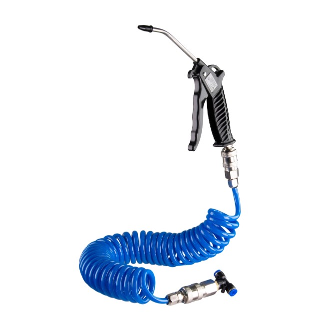 RAIDER Πιστόλι αέρος με λάστιχο σπιράλ 5m & βαλβίδα RD-DG03 089803 – Αναβαθμίζει άμεσα τον χώρο σου | iroots.gr