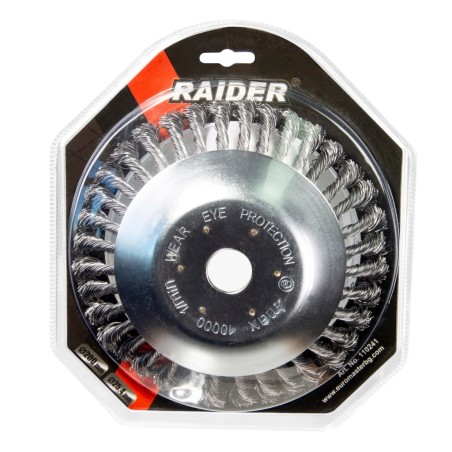 RAIDER Κεφαλή θαμνοκοπτικού Turbo Brush 200MM 110241 – Αναβαθμίζει άμεσα τον χώρο σου | iroots.gr