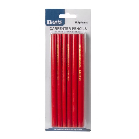 BASIC Μολύβι μαραγκών 12τεμ. 549919