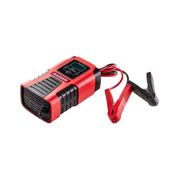 RAIDER Φορτιστής μπαταρίας RD-BC17 inverter 6/12V 45Ah 032206 – Αναβαθμίζει άμεσα τον χώρο σου | iroots.gr