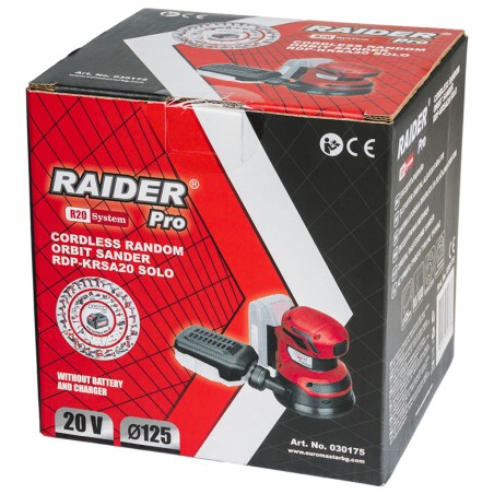 RAIDER R20 Solo Τριβείο έκκεντρο 125mm RDP-KRSA20 030175 – Δίνει premium χαρακτήρα στο περιβάλλον | iroots.gr