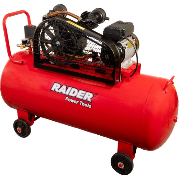 RAIDER Αεροσυμπιεστής 200L RD-AC19 2.2kW 120119 – Ταιριάζει σε κάθε μοντέρνο ή επαγγελματικό χώρο | iroots.gr