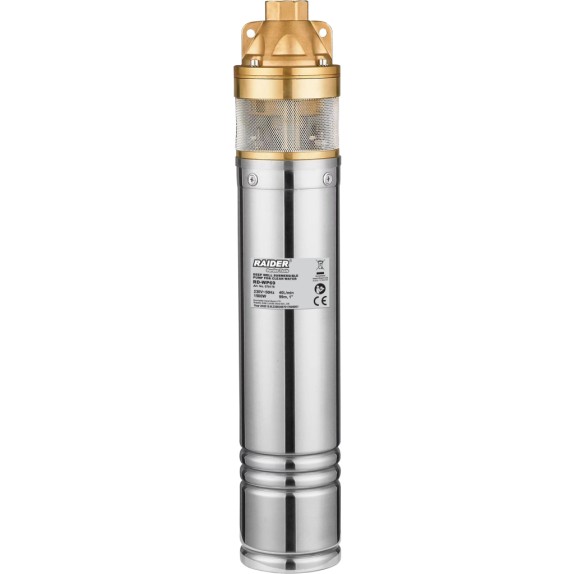 RAIDER Αντλία γεωτρήσεων ομβρίων RD-WP69 1500W 1" 40L/min 99m 070176 – Δημιουργεί αίσθηση πολυτέλειας χωρίς κόπο | iroots.gr