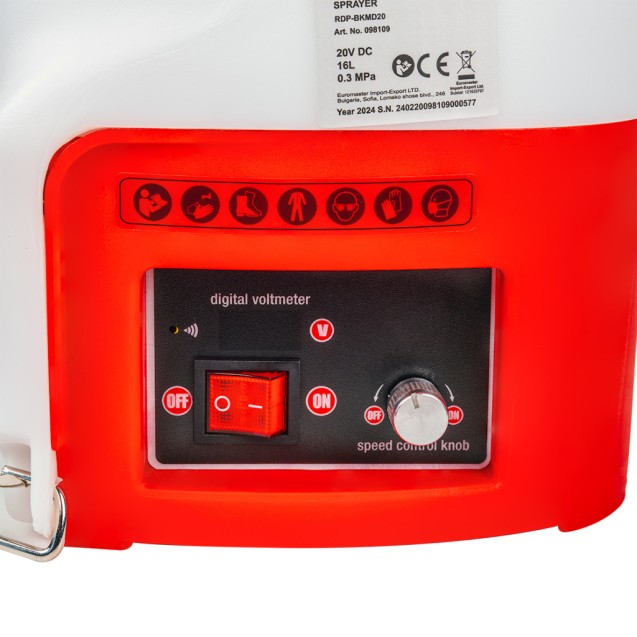 RAIDER R20 Solo Ψεκαστήρας 16L 3bar RDP-BKMD20 098109 – Ταιριάζει σε κάθε μοντέρνο ή επαγγελματικό χώρο | iroots.gr