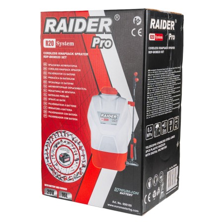 RAIDER R20 Solo Ψεκαστήρας 16L 3bar RDP-BKMD20 098109 – Ταιριάζει σε κάθε μοντέρνο ή επαγγελματικό χώρο | iroots.gr