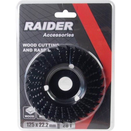 RAIDER Δίσκος κοπής και λείανσης κυρτός 125x22.2mm 28 δόντια 140145 – Ταιριάζει σε κάθε μοντέρνο ή επαγγελματικό χώρο | iroots.g