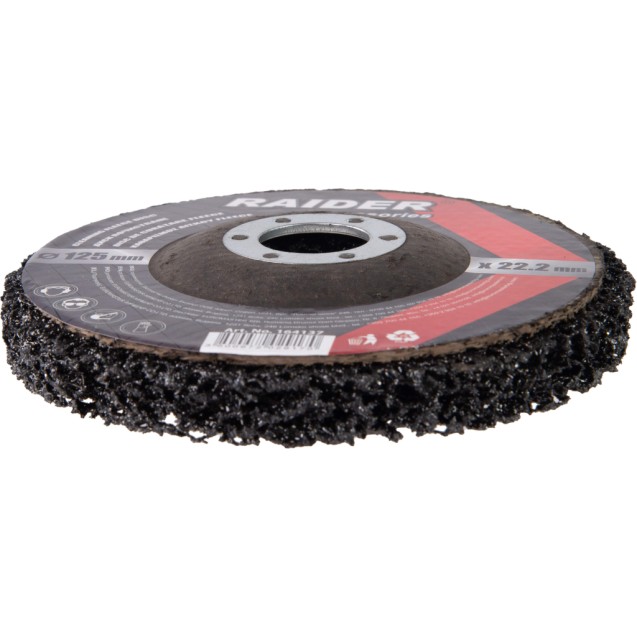 RAIDER Δίσκος σπογγώδης καθαρισμού & λείανσης 125x22.2mm 164137 – Προσφέρει μοναδική αισθητική | iroots.gr