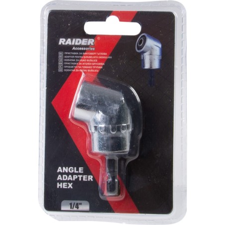 RAIDER Αντάπτορας HEX γωνιακός για μύτες 1/4" 159917 – Προσφέρει μοναδική αισθητική | iroots.gr