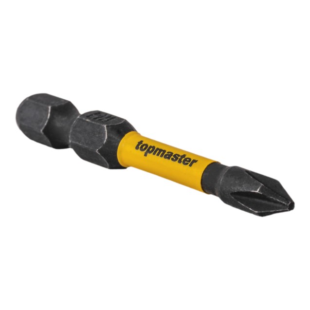 TOP MASTER Μύτη κατσαβιδιού Impact σταυρός με μέγεθος PH1 50mm συσκευασία 2τεμ. 338730 – Δημιουργεί αίσθηση πολυτέλειας χωρίς κό