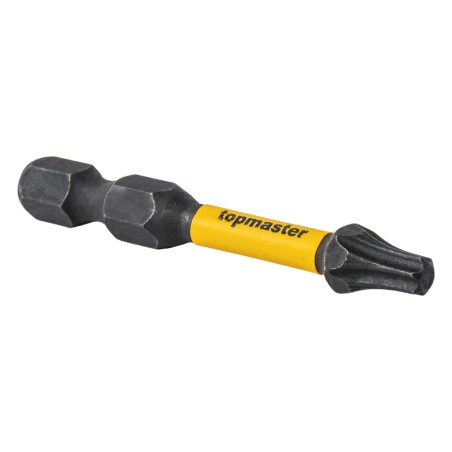 TOP MASTER Μύτη κατσαβιδιού Impact Torx με μέγεθος TX25 50mm συσκευασία 2τεμ. 338738