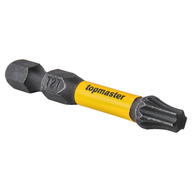TOP MASTER Μύτη κατσαβιδιού Impact Torx με μέγεθος TX27 50mm συσκευασία 2τεμ. 338739 – Προσφέρει μοναδική αισθητική | iroots.gr