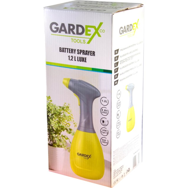 GARDEX Ψεκαστήρας μπαταρίας 1,2l 405701 – Δημιουργεί αίσθηση πολυτέλειας χωρίς κόπο | iroots.gr