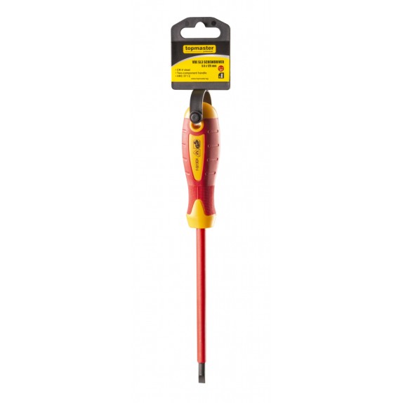 TOP MASTER Κατσαβίδι ηλεκτρολόγου VDE 1000V SL5.5x125mm 220132 – Προσφέρει μοναδική αισθητική | iroots.gr