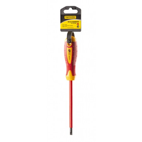 TOP MASTER Κατσαβίδι ηλεκτρολόγου VDE 1000V SL5.5x125mm 220132