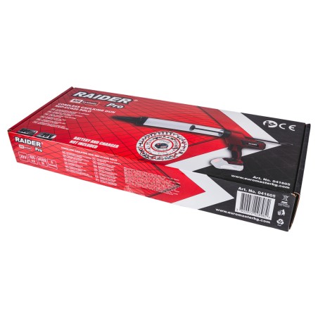 RAIDER R20 Solo Ηλεκτρικό πιστόλι σιλικόνης μπαταρίας 20V 4500N RDP-CCG20 041605 – Δημιουργεί αίσθηση πολυτέλειας χωρίς κόπο | i