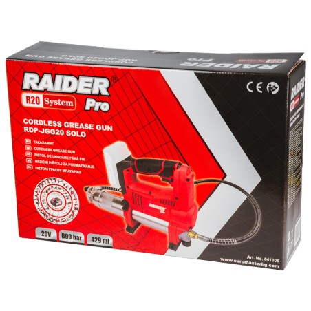 RAIDER R20 Solo Ηλεκτρικό πιστόλι γράσου μπαταρίας 20V RDP-JGG20 041606 – Προσφέρει μοναδική αισθητική | iroots.gr