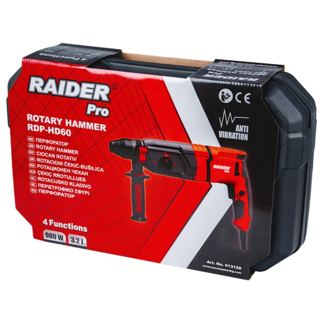 RAIDER Δράπανο περιστροφικό πιστολέτο 900W RDP-HD60 013128 – Δίνει premium χαρακτήρα στο περιβάλλον | iroots.gr
