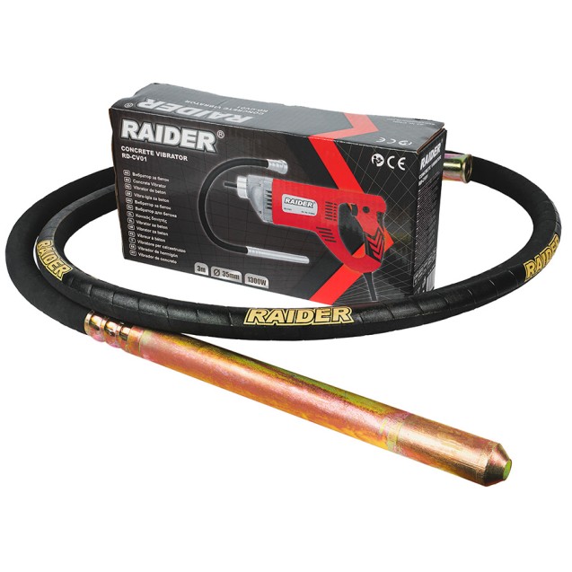 RAIDER Ηλεκτρικός δονητής μπετόν 1300W RD-CV01 078604 – Δίνει premium χαρακτήρα στο περιβάλλον | iroots.gr